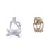 thumbnail image 1 of Figura de lector abstracto,Estatua de pensador abstracto,arte,manualidades,decoraciones,Figuras humanas decorativas para oficina,objetos coleccionables,Estatua abstracta,Estatua abstracta para, 1 of 8