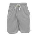 thumbnail image 3 of Riforla Men Shorts Resort Shorts Elastic Waist Drawstring Style Holiday Beach Pants Pants for Men Light Gray XXL, 3 of 8