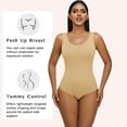thumbnail image 4 of DODOING Shapewear for Women Tummy Control Bodysuit Thong Seamless Body Shaper hapewear Tank Tops Bodysuits, 4 of 8
