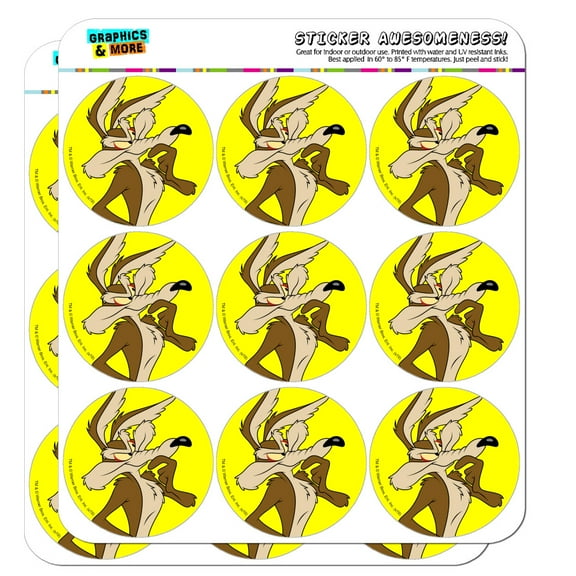 Looney Tunes Wile E Coyote Planner Calendar Scrapbooking Crafting Stickers