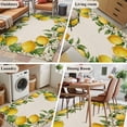 thumbnail image 5 of Summer Lemons Area Rugs 2.7'x5', Washable Small Throw Rugs for Kitchen Bedroom, Fruits White Flowers Vintage Rustic Indoor Outdoor Rug Non-Slip Low Pile Carpet Runner Reversible Floor Mats, 5 of 8