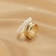 thumbnail image 5 of Xihbxyly Anillo Geométrico, Joyería de Aleación de Doble Capa, Elegante Diseño de Perla, Accesorio Elegante para Uso Diario, Regalo Perfecto para Amigos, Pieza Llamativa Ligera y Única., 5 of 7
