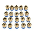 thumbnail image 3 of Tubo De Aire De 6 Mm, Accesorios Rápidos Neumáticos, Rosca Masculina, Accesorios Rápidos Rectos Empuje En El Conector Conexión Rápida Para Una Vacuna De Aire Comprimido, 3 of 7