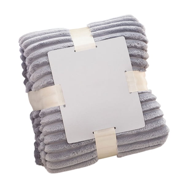 Manta polar suave y acogedora para sofá, cama o sillón. Manta cálida y confortable para interiores. Manta decorativa ligera para sala de estar o dormitorio.