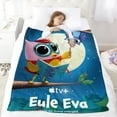 thumbnail image 5 of Eva the Owlet Throw Blanket Gifts for Fans Girls And Boys And Children Hoodie Him Bed Hug/Healing Blanket for Women And Children 40"x50", 5 of 8