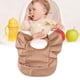 thumbnail image 2 of Cute Flying Sleeve Shaped Feeding Bib with Water Proofing Layer, Adjustable Saliva Towel for Baby 6-36 Months Multicolor, 2 of 4
