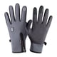 thumbnail image 2 of Guantes de ciclismo unisex para correr, pantalla táctil, antideslizantes, térmicos y deportivos. XL Gris K146, 2 of 9