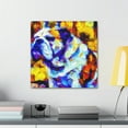 thumbnail image 3 of English Bulldog Dreaming - Canvas, 3 of 10
