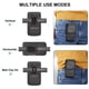 thumbnail image 5 of Qarigey Riñonera para teléfono para hombre, soporte para teléfono móvil, bolsas de almacenamiento de emergencia multifuncionales, monedero, Bolsas de mensajero y de hombro tipo 3, 5 of 6