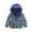 Navy, variant on Fesfesfes Hooded Jackets Toddler Kids Baby Boys Girls Windproof Jackets Cute Dinosaur Pattern Jacket Coat