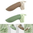 thumbnail image 4 of Abbracc 2 Pcs Cute Shaped Anti-Collision Door Handle Caps Protector for Kitchen Bathroom Brown Green, 4 of 9