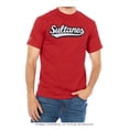 thumbnail image 1 of Playera Sultanes de Monterrey Talla M Deportiva manga corta Rojo con Gris, 1 of 2