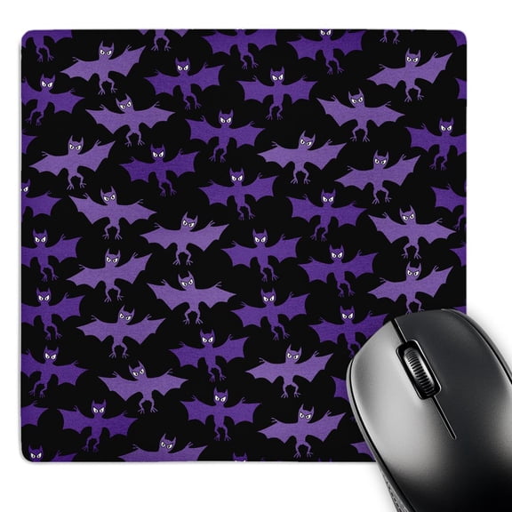 3dRose, PATTERN halloween bats 1, MousePad