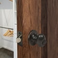 thumbnail image 3 of Design House 740498 Egg Privacy Bed and Bath Door Knob with Universal 6-way Latch Oil Rubbed Bronze, 3 of 13