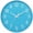 Blue, variant on Modern Wall Clocks Battery Operated,12 inch Silent Non Ticking Round Quartz Clock for Wall,3D Numbers Wall Clock for Kitchen Bedroom Living Room Office Classroom Decor (Grey-Rosegold)