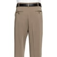 thumbnail image 2 of RGM Men's Work To Weekend Microfiber Performance Traditional Fit Pleated Dress Pant, 2 of 3