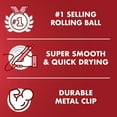 thumbnail image 3 of fafa-Precise V5 Stick Rolling Ball Pens, Extra Fine Point, 5-Pack, Black Ink -26010, 3 of 4