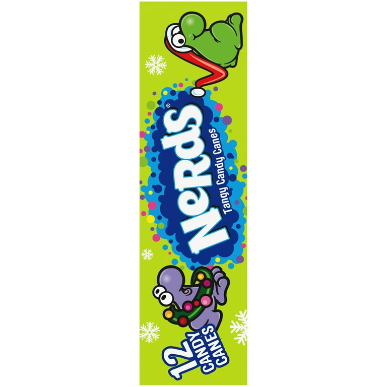 Nerds Ropes Holiday Candy, Christmas Candy Stocking Stuffers for