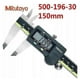 thumbnail image 1 of Mitutoyo Calipers 6in 0-150mm 500-196-30 Digits, 1 of 5