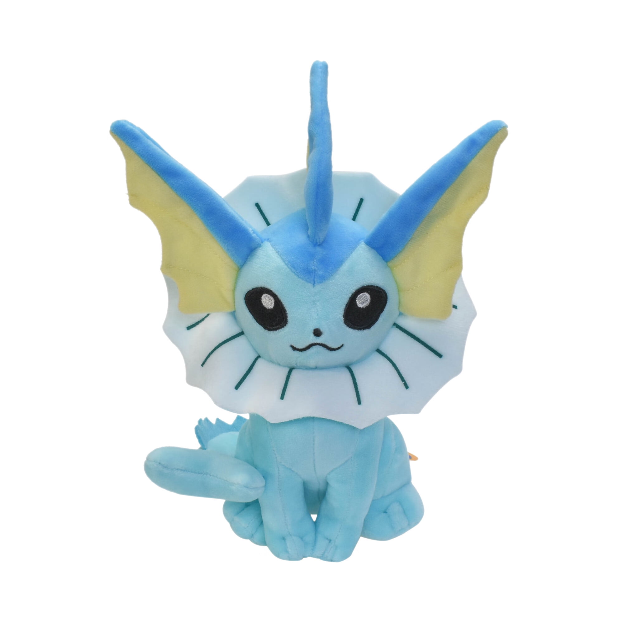Bazko Poke-mon Plush Toys 8.7' Vaporeon Soft Plushies Stulled Animal Doll for Boy Girl Kids Gifts
