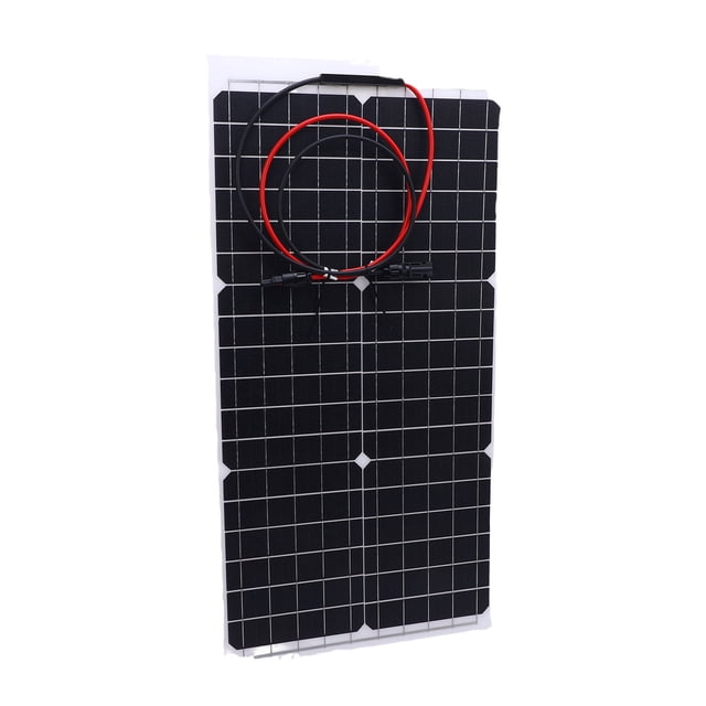 Panel Solar Semi Flexible, Panel Solar IP65 Prueba de Lluvia para acampar