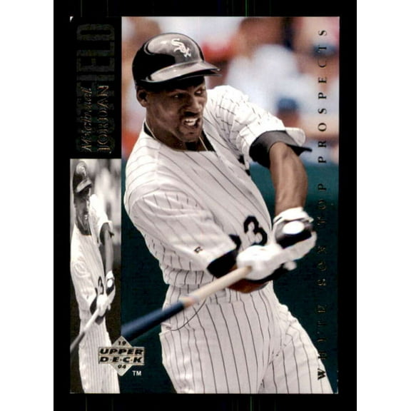 Michael Jordan SILVER Baseball Rookie Card 1994 Upper Deck Minors #MJ23