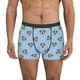 thumbnail image 1 of Balery Terrier Calzoncillos bóxer para hombre, ropa interior de algodón suave y transpirable con cinturilla de nailon-Large, 1 of 5
