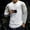 Grey, variant on Baqcunre Mens T Shirt Mens Summer Fashion And Leisure Personality Solid Color Round Neck Pullover T Shirt Sweatshirt Tops For Men Black L