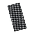 thumbnail image 1 of Paño exfoliante para el cuerpo, accesorios de baño, largo, toalla de ducha, paño de lavado resistente, trapo exfoliante para hombres y mujeres Cuadrícula negra, 1 of 8