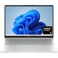 thumbnail image 6 of HP OmniBook 3 16 inch Laptop PC, 2K Touchscreen, AMD Ryzen 5 40, 8 GB LPDDR5 RAM, 512 GB SSD, AMD Radeon 610M GPU, Windows 11 Home, Glacier Silver, 16-by0015dx, 6 of 6