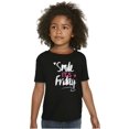 thumbnail image 4 of Smile its Friday Weekend Vibes Happy Girls Kids T Shirt Tees Teen Brisco Brands L, 4 of 6