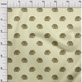 thumbnail image 2 of oneOone Georgette Viscose Fabric Elephant Block Fabric Prints By Yard 42 Inch Wide, 2 of 4