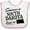 White and Pink, variant on Inktastic Someone in South Dakota Loves Me Boys or Girls Baby Bib