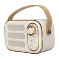 thumbnail image 1 of Altavoz retro, Decretacia Vintage, Pequeño Altavoz Portátil 5.0, Soporte USB, Tarjeta TF, Para El Hogar, Vieges, Al Aire Libre, 1 of 7