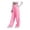 Pink, variant on MEZZALL Women Lined Sweatpants Wide Straight Leg Pants Bottom Sweatpants Joggers Pants Workout High Waisted Yoga Pants With Pockets