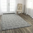 thumbnail image 3 of Alora Decor Peace 8'9" x 11'9" Geometric Gray/Gray Hand-Tufted Area Rug, 3 of 4