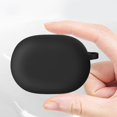 thumbnail image 4 of Silicone Earbuds Protective Case w/ Hook for Beats Studio Buds (Burgundy), 4 of 9