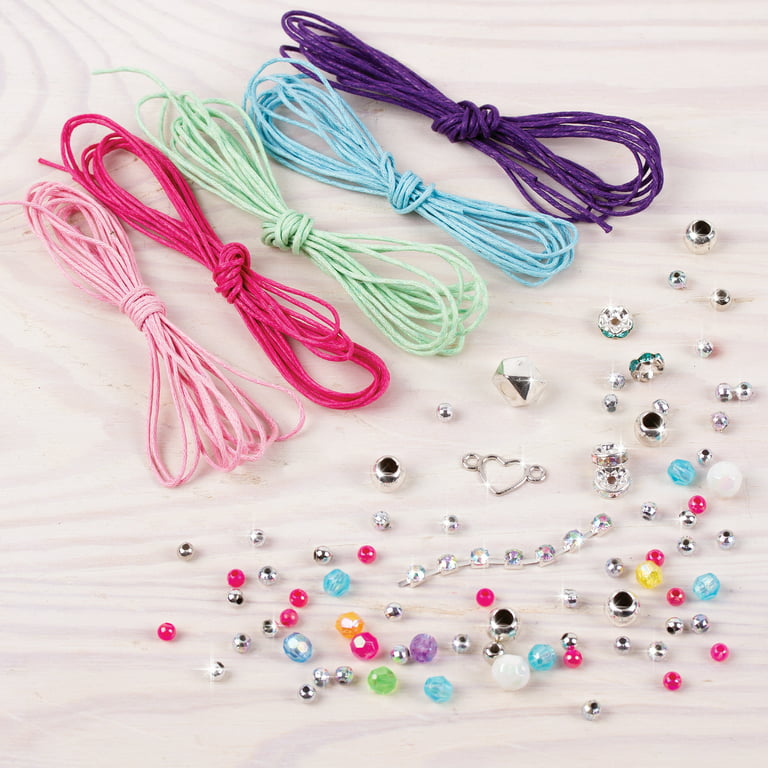 Girls Bracelet Making Kit, 85 Charm Bracelet Kit With Beads