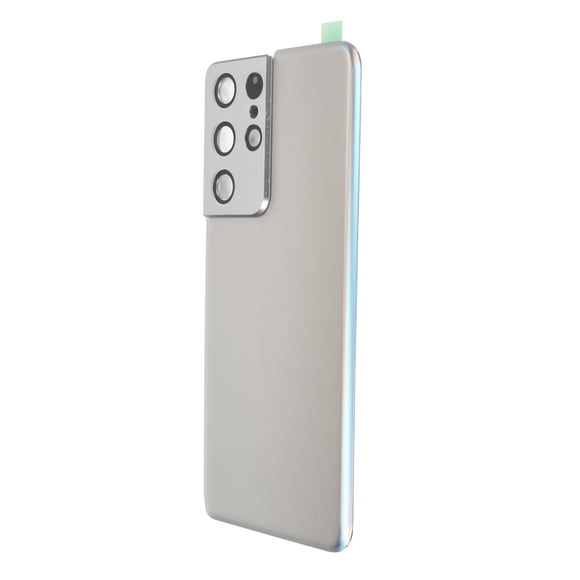 Vidrio De La Cubierta Trasera De Repuesto, Puerta De Vidrio Trasera Del Marco Teléfono De Leva Preinstalado Tamaño Preciso Cinta Precortada Kit De Herramientas Confiable Para S21