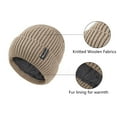 thumbnail image 3 of Gorros de invierno para mujer, gorros de invierno para mujer y hombre con forro polar cálido para clima frío, gorro de moda para mujer con calavera, 3 of 5