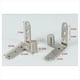 thumbnail image 2 of Bisagras de Puerta Giratorias Página Bisagra Pivotante Resistente Oculta Puertas con Pestillo Bisagra Ajustable de Arriba A Abajo Muebles, 2 of 5