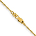 thumbnail image 3 of 14k Gold 1.40mm D/C Oval Link Chain, 3 of 3