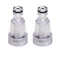 thumbnail image 1 of Car Cleaner Water Filter Pressure Washers Car Cleaning Tool High Pressure Connection Replacement Parts, 2 Pcs, 1 of 5