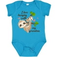 thumbnail image 3 of Inktastic Hanging with My Grandma Boys or Girls Baby Bodysuit, 3 of 5
