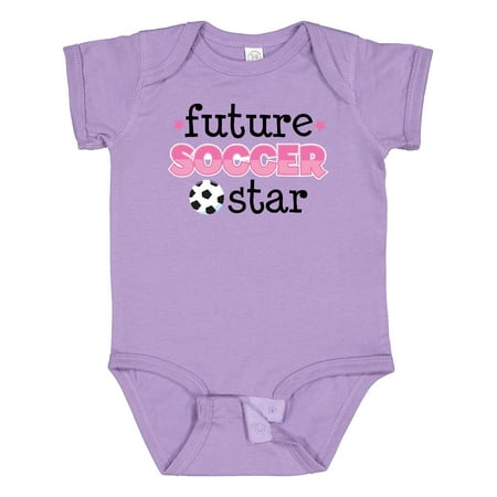 

Inktastic Future Soccer Star Girls Girls Baby Bodysuit