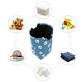 thumbnail image 7 of Yayeee Freestanding Laundry Hamper with Handle Collapsible Large Storage Basket for Clothes, Baseballs Pattern, 7 of 7