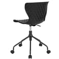 thumbnail image 3 of Flash Furniture Brockton Contemporary Design Black Plastic Task Office Chair, 3 of 5