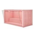 thumbnail image 1 of Stackable Transparent Collectibles Showcase Cabinet With Adjustable LED Lighting And Secure Door For Action Figures Display, 1 of 3