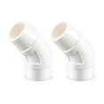 thumbnail image 5 of 2 Pack Pool Cleaner 45 Degree Elbow W70244 Replacement for Zodiac G2 G3 G4 Pool Cleaners, 5 of 5