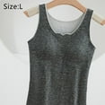 thumbnail image 2 of Camisas térmicas sin mangas para mujer Chaleco de cuello con sujetador incorporado ropa interior térmica camiseta sin mangas térmica, 2 of 6